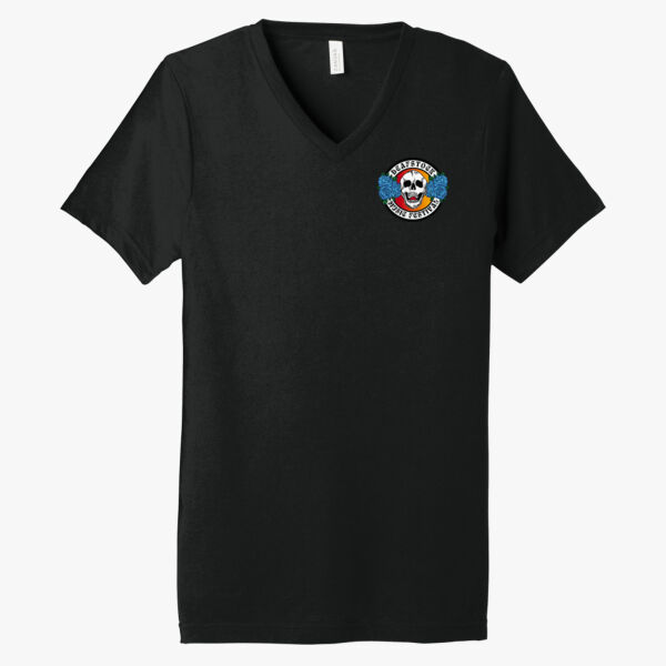 Unisex Triblend Short Sleeve V Neck Tee Thumbnail