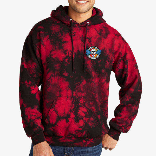 Crystal Tie Dye Pullover Hoodie Thumbnail